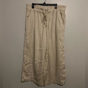 Loft Wide Leg Crop Pants